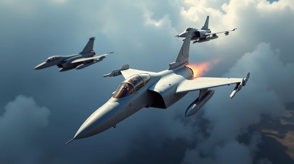 Performance du Rafale sur l'Eurofighter en combat aérien